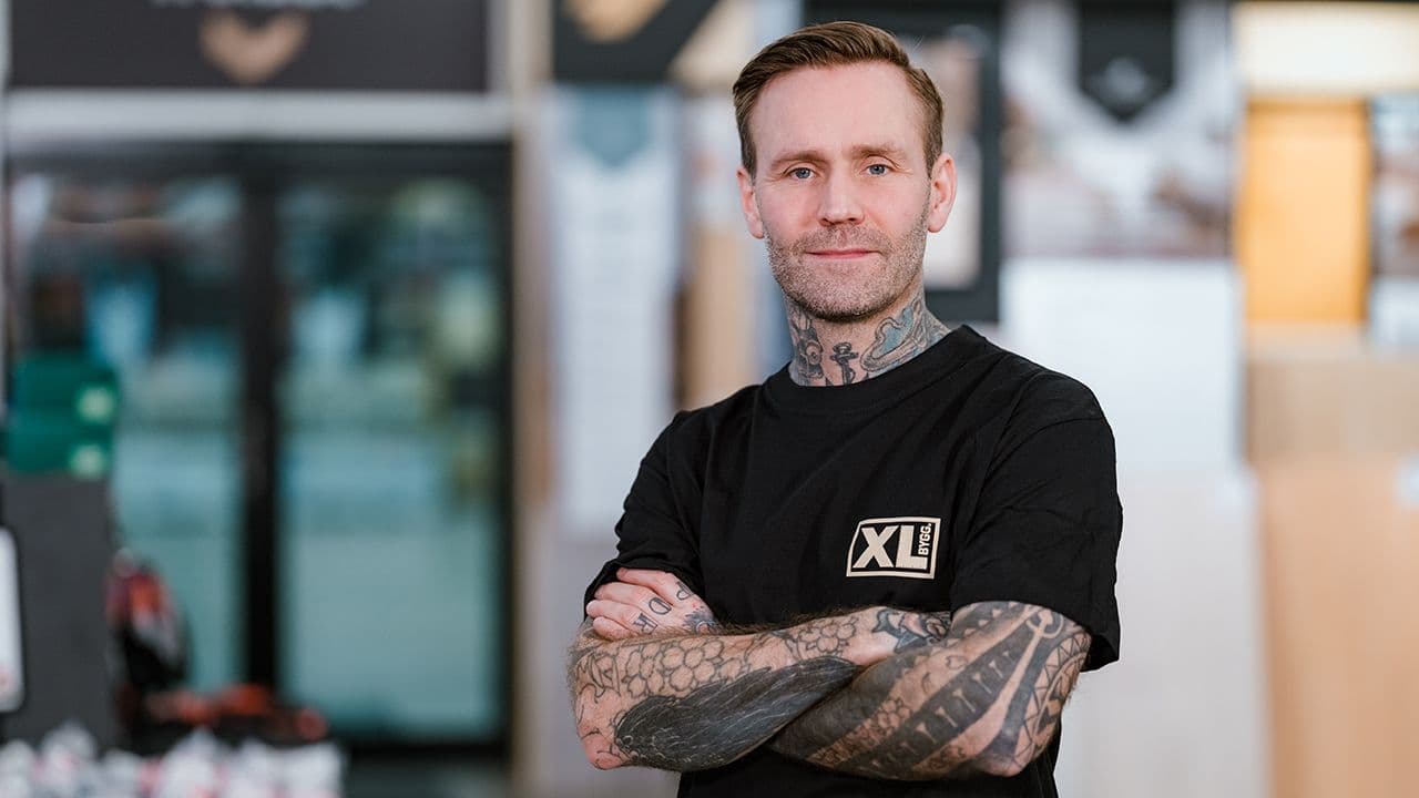 Olafur Baldursson hos XL-BYGG Tønsberg.