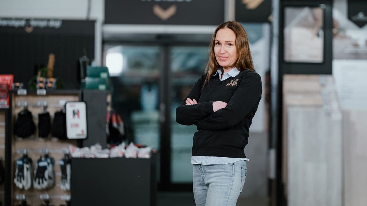 Ann-Charlott Nilsen hos XL-BYGG Tønsberg.